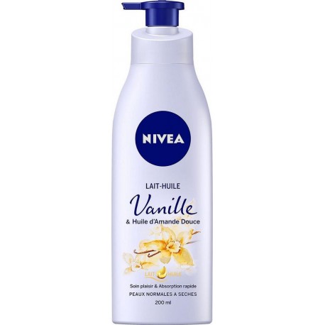 NIVEA BODY LAIT-HUILE VANILLE & HUILE D’AMANDE DOUCE 200ml