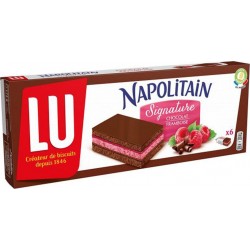 LU Napolitain Signature Chocolat Framboise 174g (lot de 6)