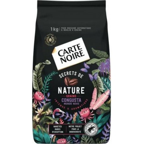 CARTE NOIRE GRAINS SECRETS DE NATURE CONGUSTA 1Kg