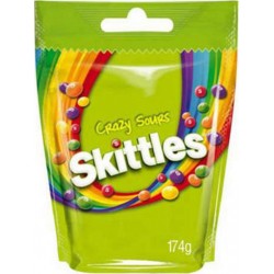 Skittles Crazy Sours Sachet de 174g