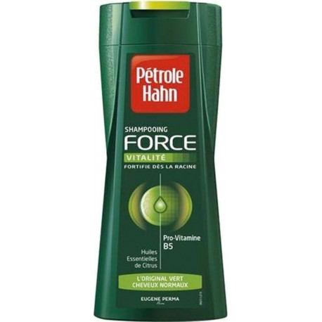Pétrole Hahn Shampooing Force Vitalité l’Original Vert Cheveux Normaux 250ml (lot de 4)