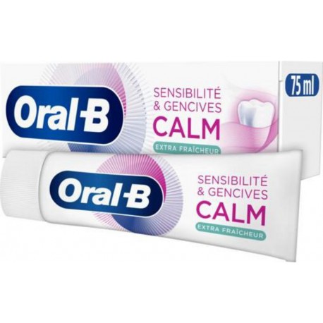 Oral-B Nectar Of Nature Sensibilité & Gencives CALM Extra Fraîcheur 75ml (lot de 3) tube 75ml