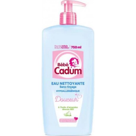 Cadum Bébé Eau Nettoyante 750ml (lot de 2)