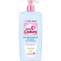 Cadum Bébé Eau Nettoyante 750ml (lot de 3)