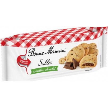 Bonne Maman Sablés Noisettes Chocolat x14 150g (lot de 3)