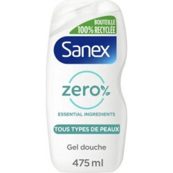 Sanex Gel douche zéro 0% Peaux normales 475ml