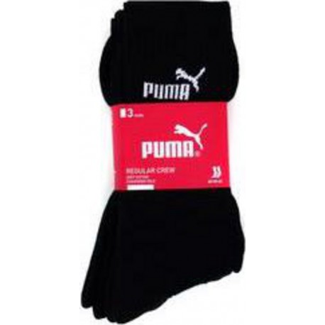 chaussettes Puma x3 TENNIS HOMME NOIR, TAILLE 39 / 42 3 PAIRES