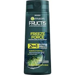 GARNIER Fructis - Shampooing revigorant 2 en 1 citron vert Freeze Force 250ml