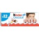 Kinder Barre chocolatée Chocolat au Lait x12 -150g