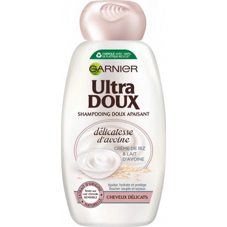 GARNIER ULTRA DOUX SHAMPOOING DELICATESSE D’AVOINE 250ml