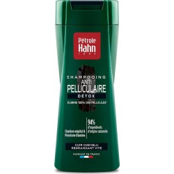 PÉTROLE HAHN Shampooing anti pelliculaire détox cuir chevelu regraissant vite 250ml