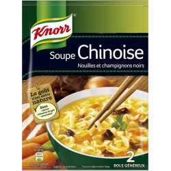 Knorr Soupe Chinoise Nouilles et Champignons Noirs 69g (lot de 6)