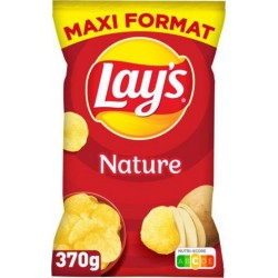 Lay's Chips nature MAXI FORMAT 370g