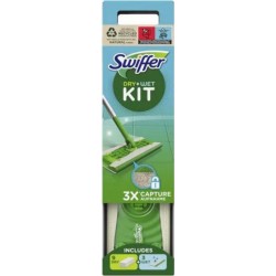 Swiffer KIT BALAI COMPLET balai + 12 recharges