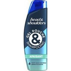 HEAD & SHOULDERS Gel douche et shampooing antipelliculaire apaisant pour homme 250ml