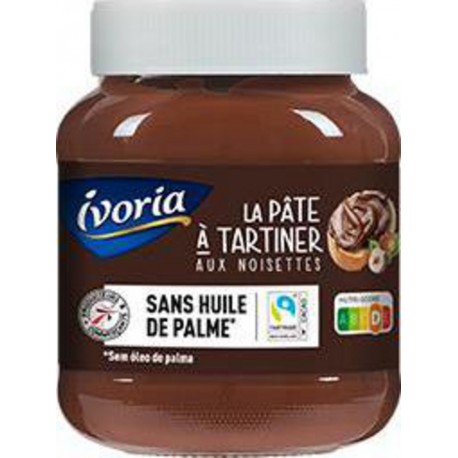 Ivoria Pâte à tartiner aux noisettes 400g