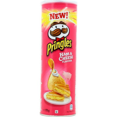 PRINGLES Chips tuiles HAM & CHEESE 175g