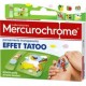 Mercurochrome Pansement kids transparent effet tatoo boîte 12