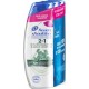 Head & Shoulders Shampooing Anti-démangeaisons 2en1 3x270ml x3 flacons 270ml - 810ml