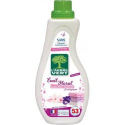 L'Arbre Vert L’Arbre Vert Éveil Floral Adoucissant Concentré Écologique à la Violette et Magnolia 800ml (lot de 4)