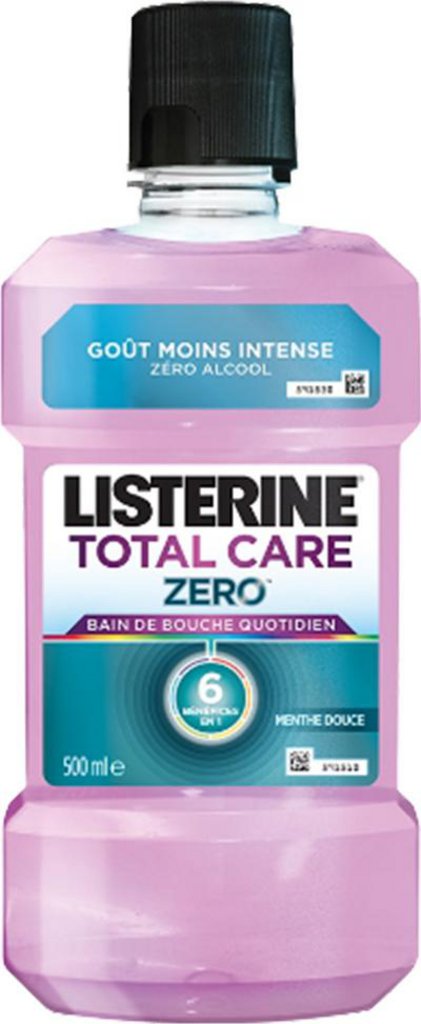 LISTERINE® TOTAL CARE ZERO, Bain de Bouche Sans Alcool