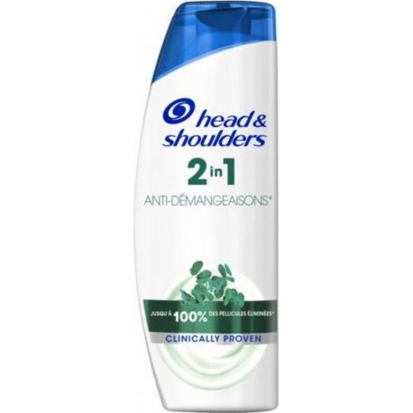 Head & Shoulders Shampooing Anti-démangeaisons 2en1 270ml