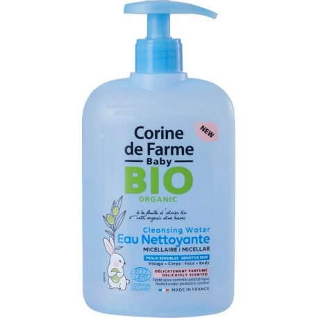 Corine de Farme Eau nettoyante micellaire bébé certifiée BIO 500ml