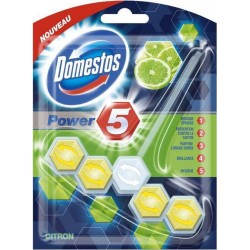 Domestos Bloc Cuvette Power 5 Citron (lot de 4)