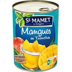 ST MAMET Mangues en tranches au sirop 235g