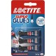 Loctite Colle Super Glue-3 Mini Trio 3x1g