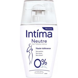 Intima Neutre Gel Toilette Intime Haute Tolérance 0% 200ml (lot de 4)
