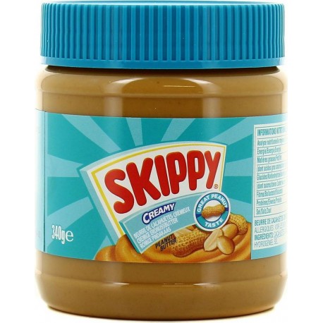 SKIPPY CREAMY Beurre de cacahuètes crémeux 340g