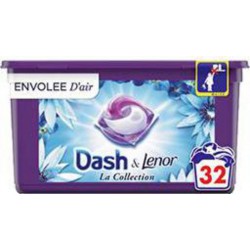 DASH PODS+LENOR AIR FRAIS 32D