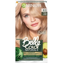 GARNIER Belle Color - Coloration Naturals Blond Clair Cendré 8.11 Sans Ammoniaque et Vegan