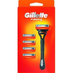 Gillette Rasoir Fusion5 1 rasoir 5 lames pack d'1 rasoir + 5 lames