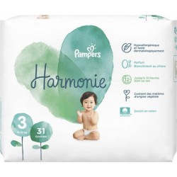 Pampers harmonie couches culottes taille 6 15kg + x72