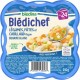 Blédina Blédichef Légumes Pâtes et Cabillaud Façon Beurre Blanc dès 24 mois l’assiette de 250g (lot de 8)