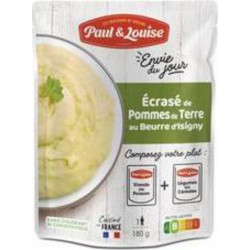 PAUL & LOUISE Ecrasé de pommes de terre au beurre d'Isigny 180g