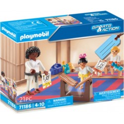 PLAYMOBIL SPORTS ET ACTION ENTRAINEMENT DE KARATE 71186