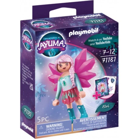 PLAYMOBIL AYUMA CRYSTAL FAIRY ELVI 71181