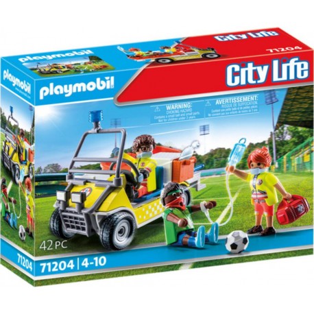 PLAYMOBIL CITY LIFE VEHICULE DE SECOURS 71204