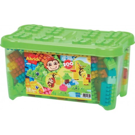 ABRICK COFFRE JUNGLE 200 PIECES ABRICK