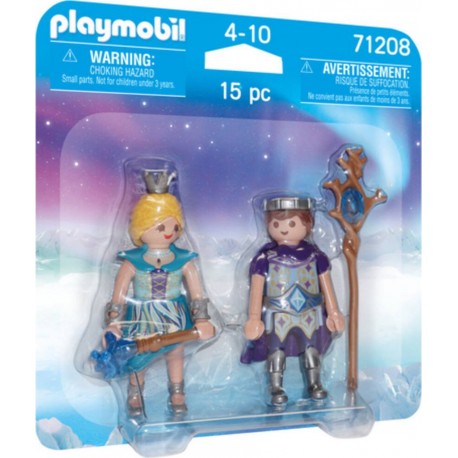 PLAYMOBIL COUPLE PRINCIER NEIGES 71208