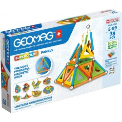 GEOMAG ECOFRIENDLY 78 PIECES PANELS SUPERCOLOR