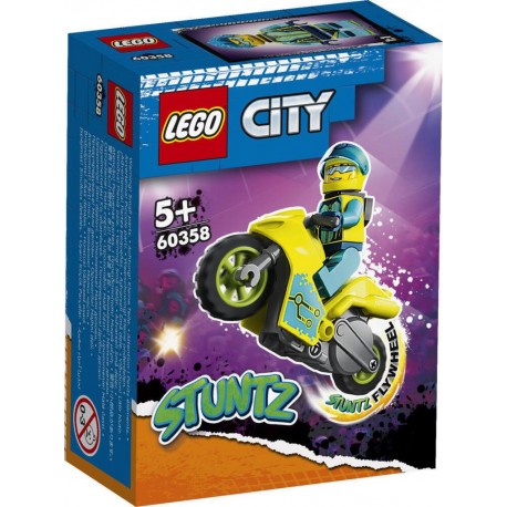 LEGO® CITY 60358 LA CYBER MOTO DE CASCADE