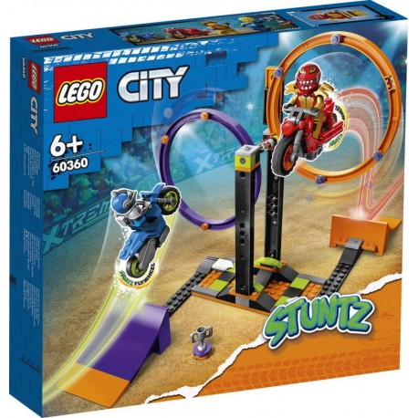 LEGO® CITY 60360 LE DEFI DE CASCADE LES CERCLES ROTATIFS