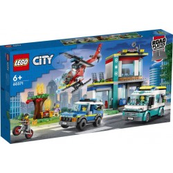 LEGO® CITY 60371- LE QG DES VEHICULES D’URGENCE