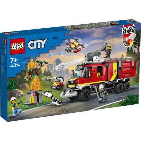 LEGO® CITY 60374 - LE CAMION D’INTERVENTION DES POMPIERS