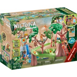 PLAYMOBIL WILTOPIA AIRE DE JEU TROPICALE 71142