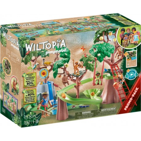 PLAYMOBIL WILTOPIA AIRE DE JEU TROPICALE 71142